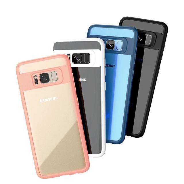 Galaxy S8 Plus Transparent Slim Shockproof Case