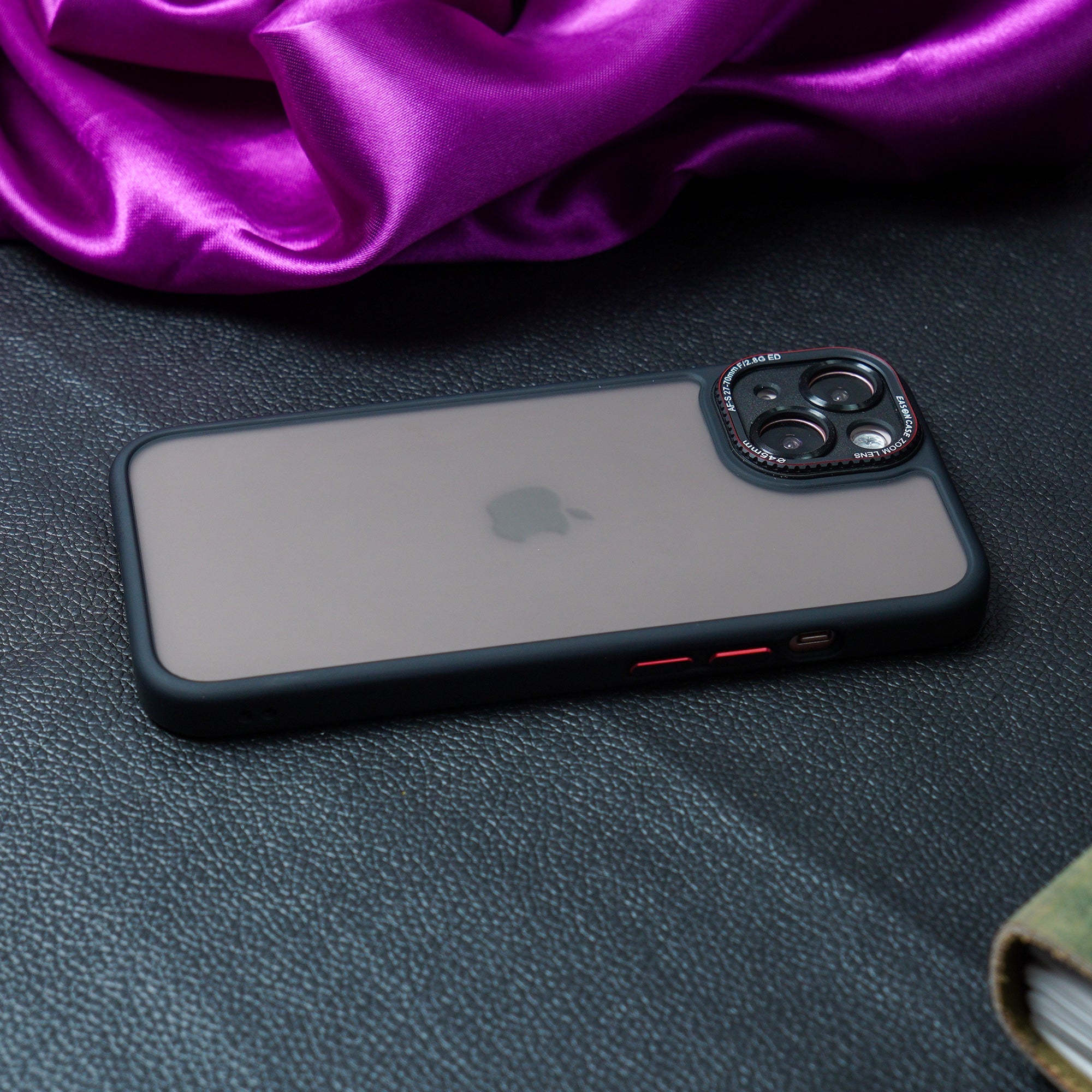 Luxury Matte Shockproof Armor Case -iPhone