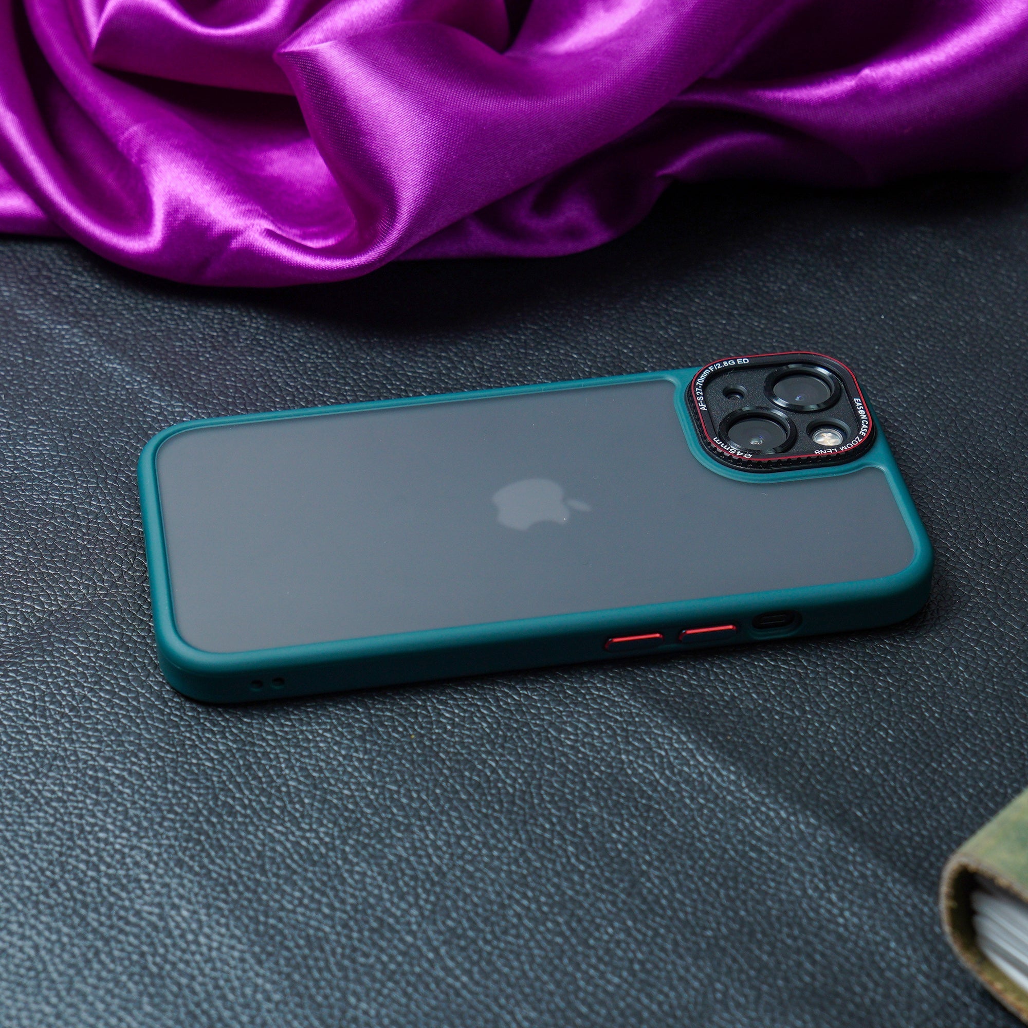 Luxury Matte Shockproof Armor Case -iPhone