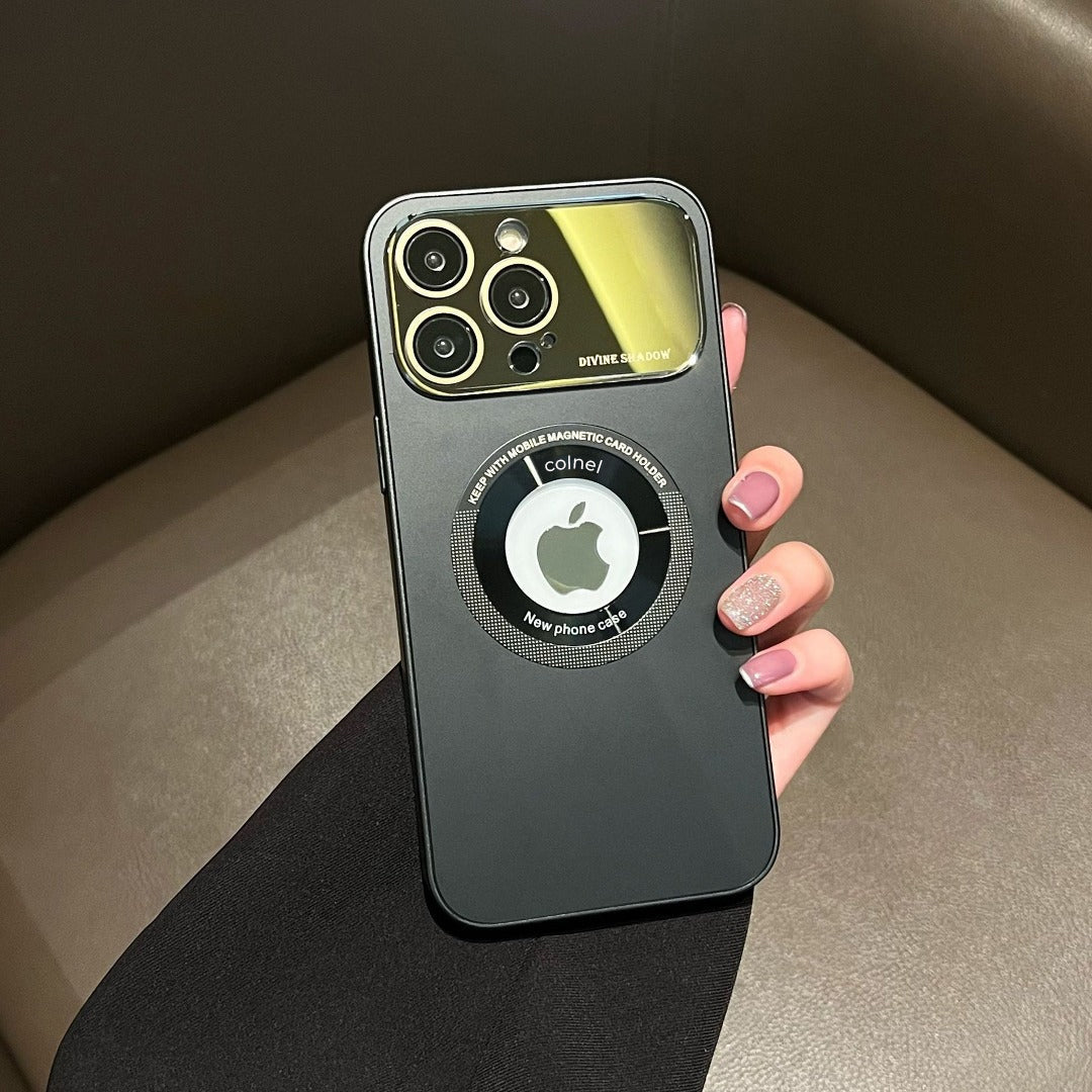 Frosted Magnetic Suction Window Case - iPhone