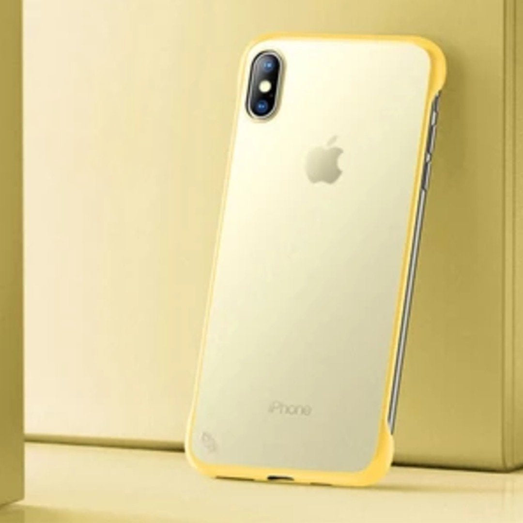 iPhone XS Max Luxury Frameless Transparent Case