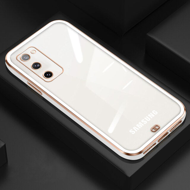 Electroplating Ultra Clear Shining Case - Samsung