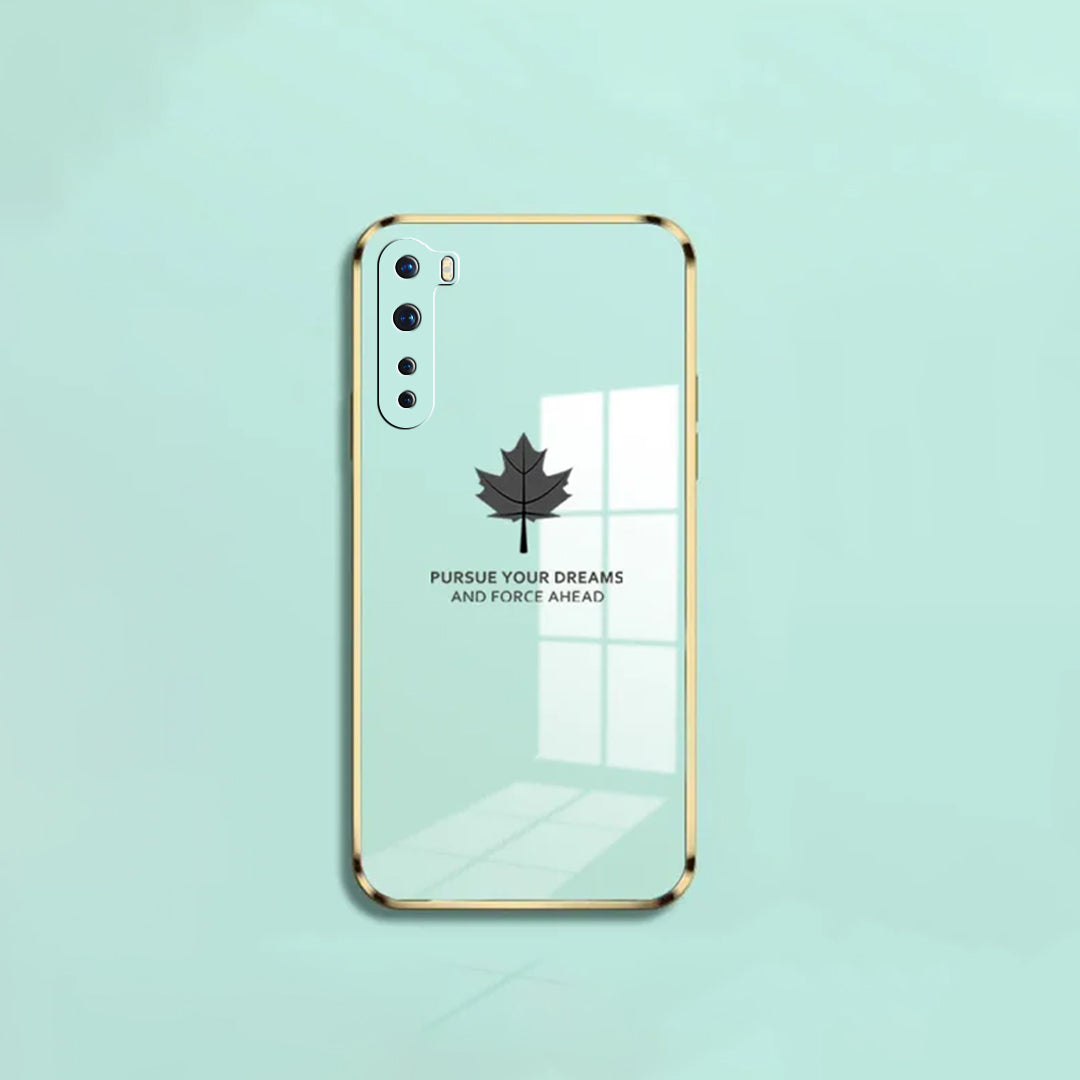 Mapple Leaf Glass Back Case - OnePlus