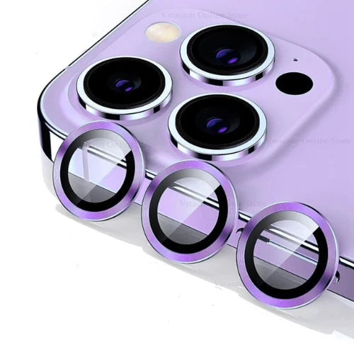 iPhone Series (2 in 1 Combo) Tempered Glass + Camera Ring Lens Protector