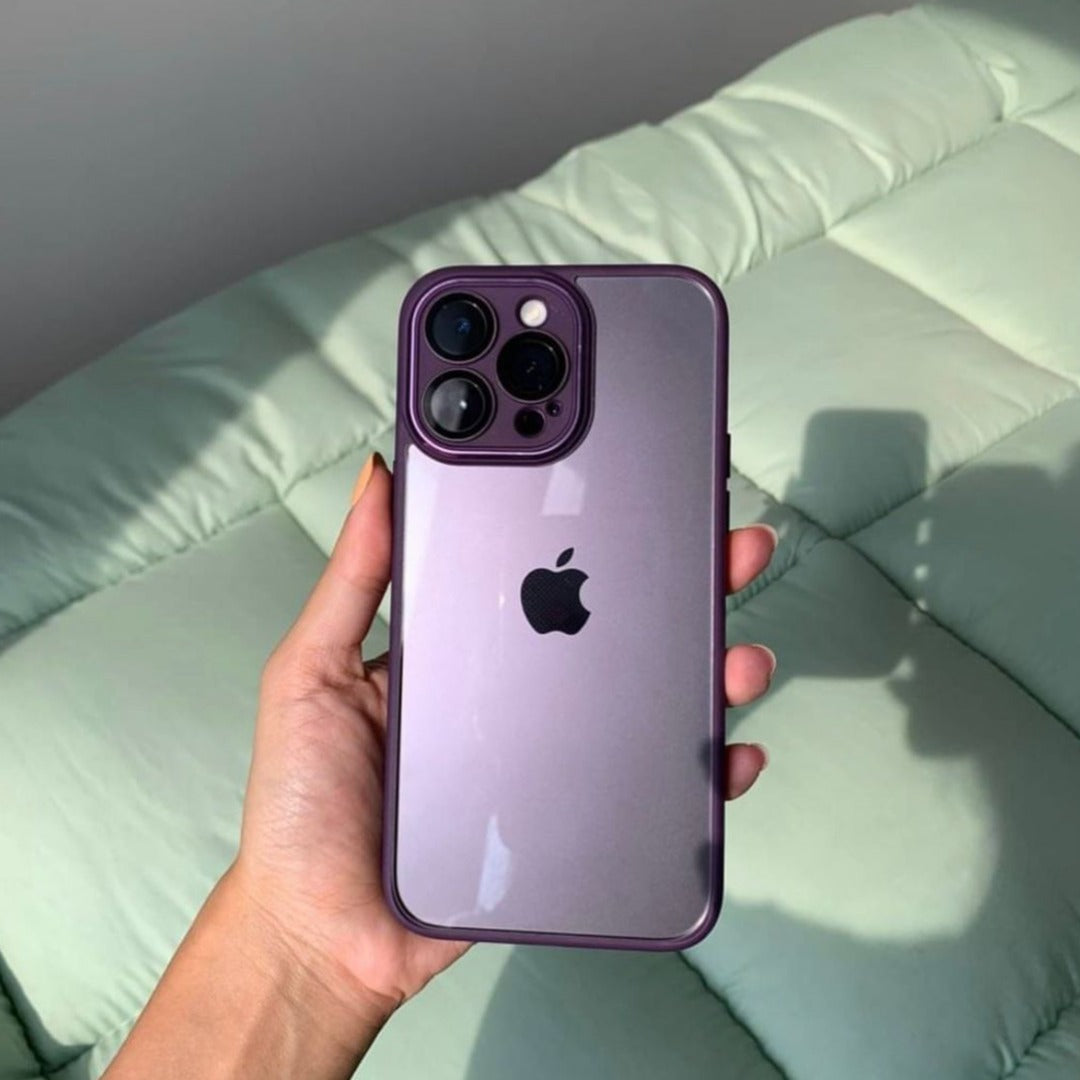 Colored Bumper Case with Camera Protection- iPhone