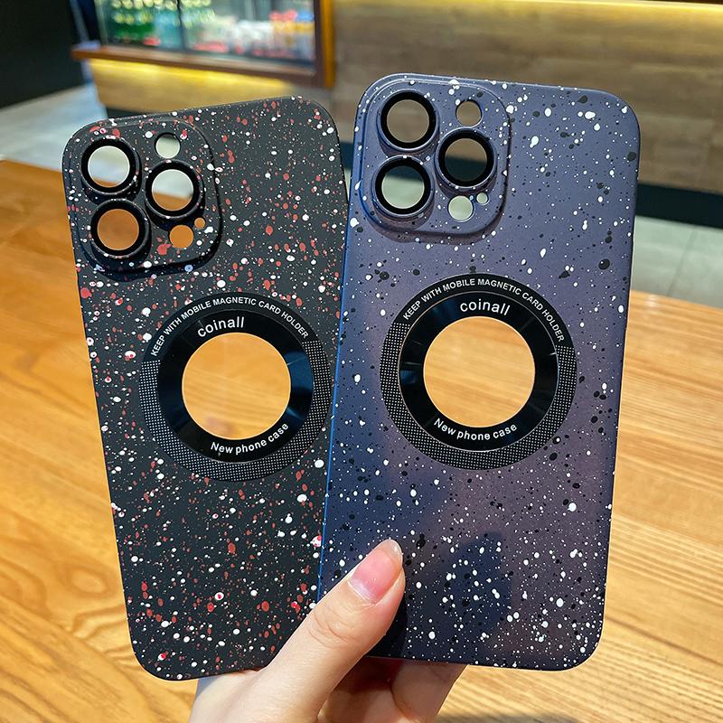 iPhone 13 Series Magnetic Splash Ink Style Case