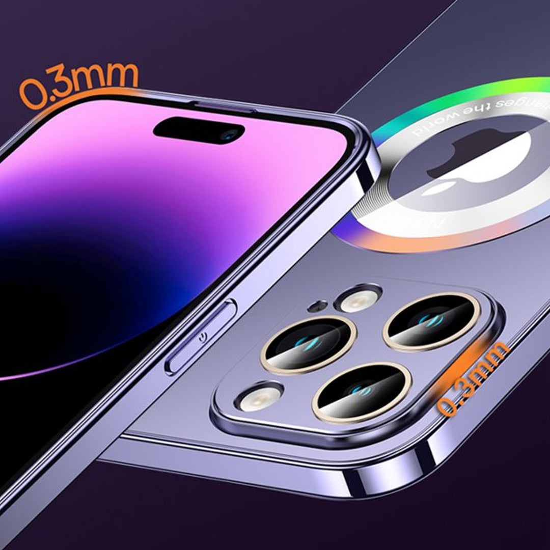 Colorful Logo Magnetic Protective Case - iPhone