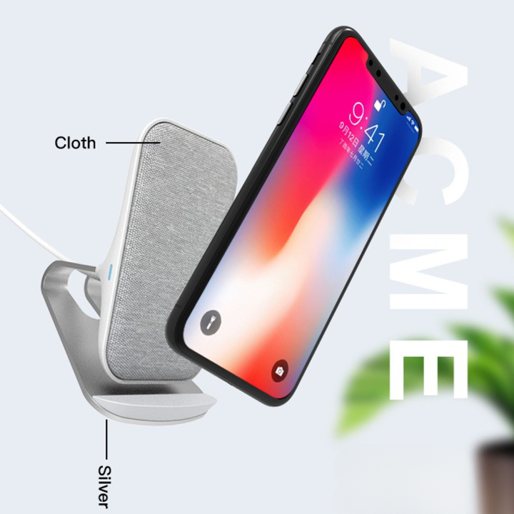 Metal Bracket Desktop Wireless Charger