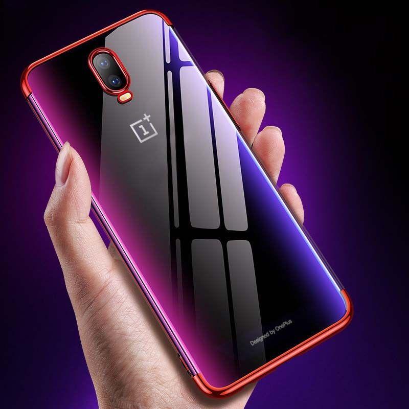 OnePlus Series Original Electroplating Transparent Back Case