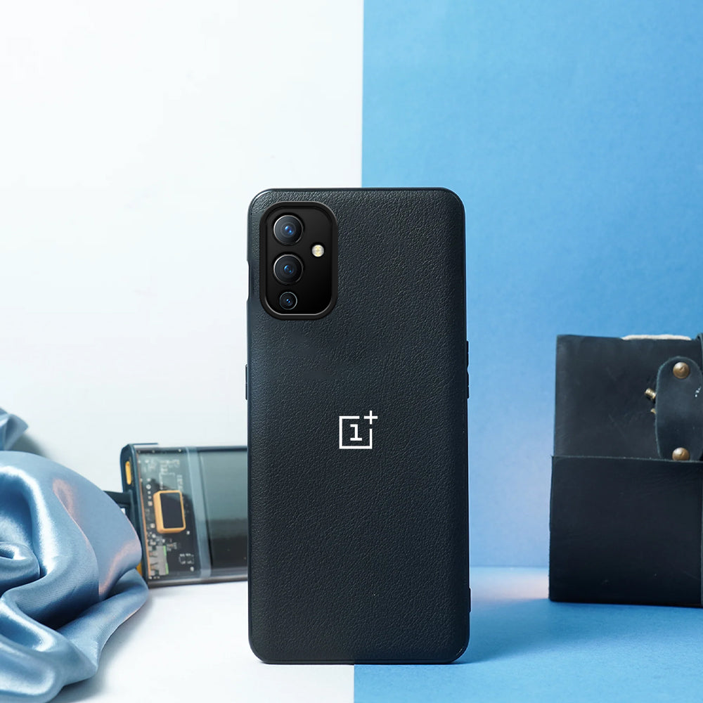 Classic Leather Texture Logo Case - OnePlus