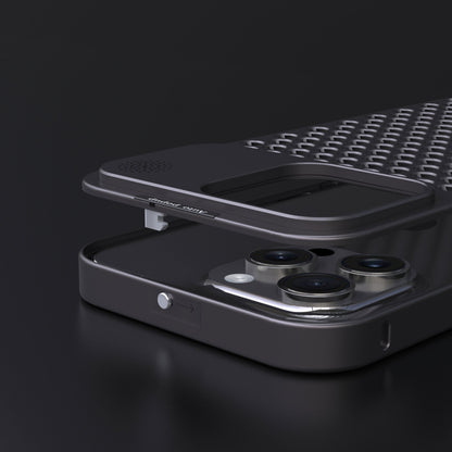 iPhone 15 Series Aero Mesh Pro ® Metallic Hybrid Case