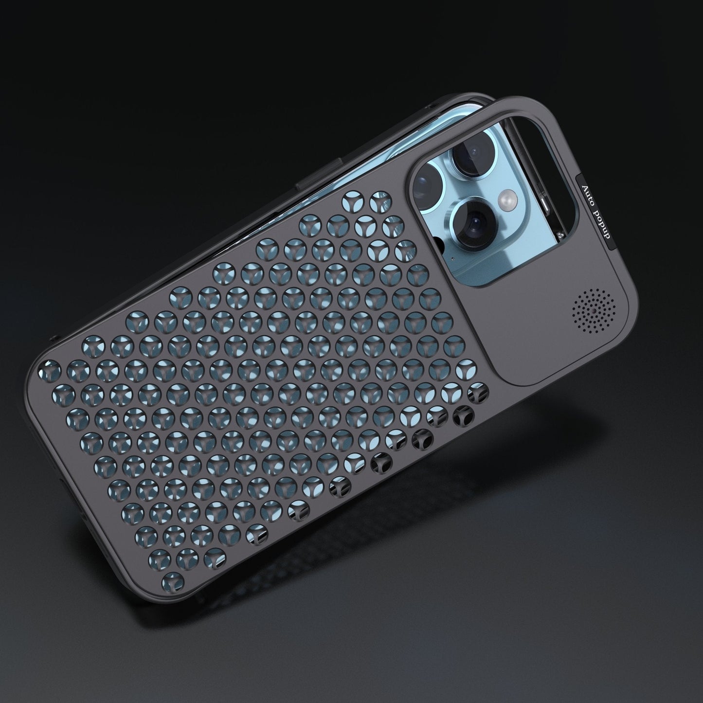 iPhone 15 Series Aero Mesh Pro ® Metallic Hybrid Case