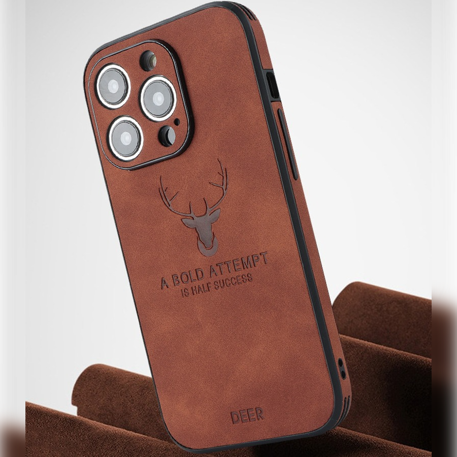 iPhone 15 Series Deer Pattern Magnetic Magsafe Case