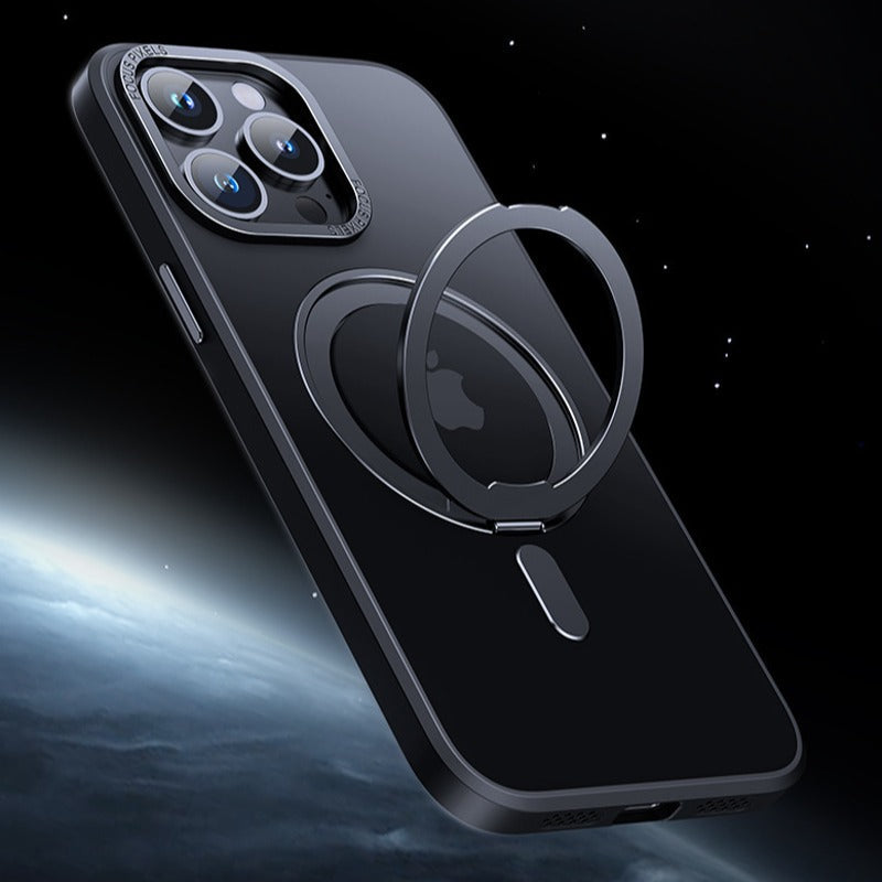 Magnetic 360° Rotation Ring Holder Case - iPhone