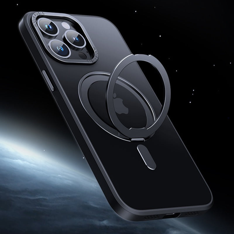 iPhone 14 Series Magnetic 360° Rotation Ring Holder Case