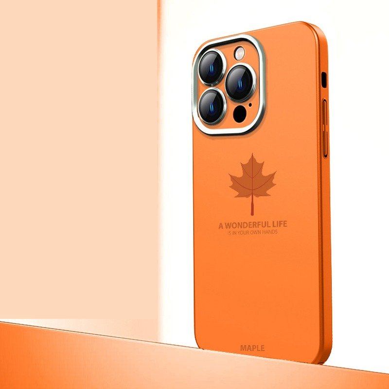 Autumn Radiance Maple Leaf Matte Case - iPhone