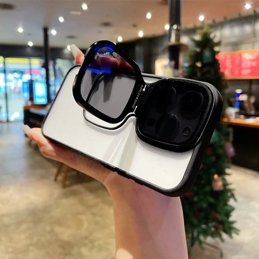 Eclipse Metal Stand Sunglasses Case - iPhone