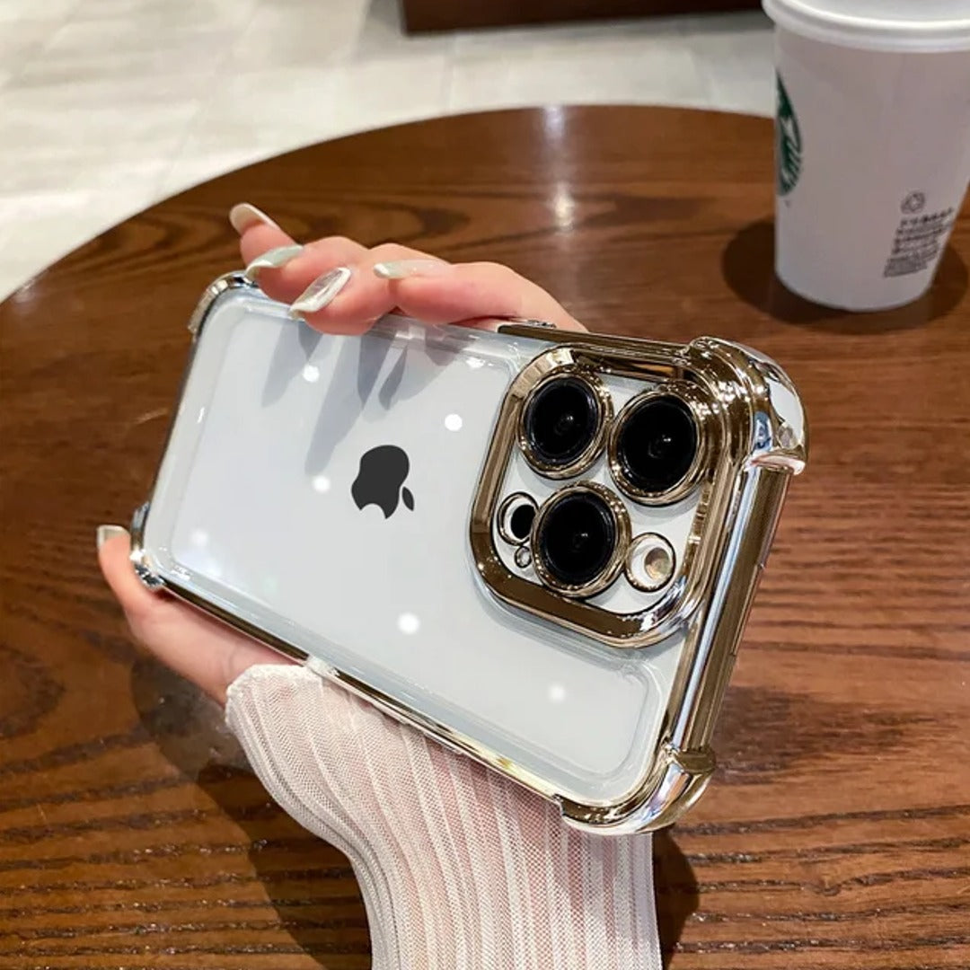 Crystal Edge Transparent Bumper Case - iPhone