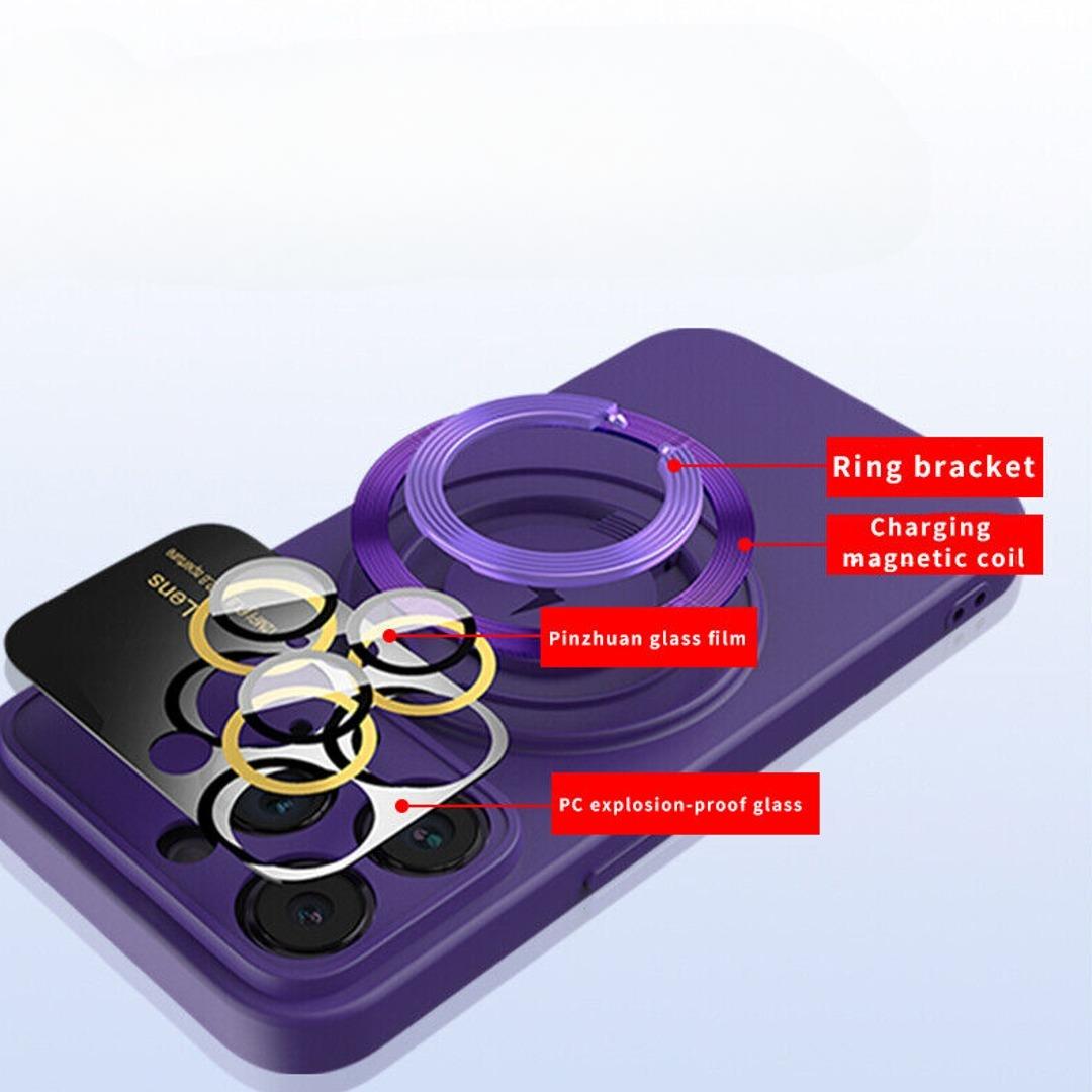 iPhone 14 Series MagWindow Magnetic Stand Case