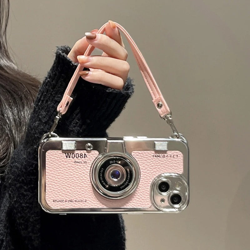 Retro Camera Graphic Phone Case - iPhone