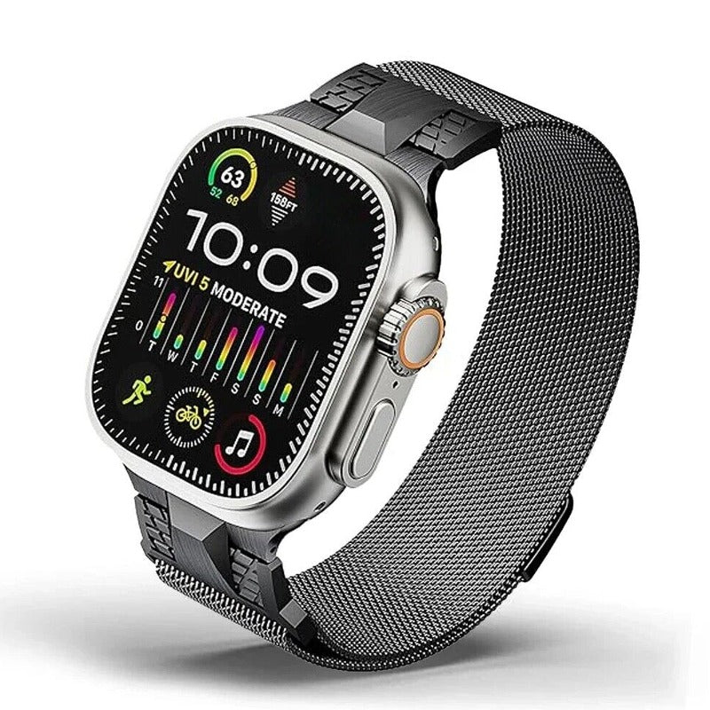 Milanese Metal Stainless Steel Strap For Apple Watch