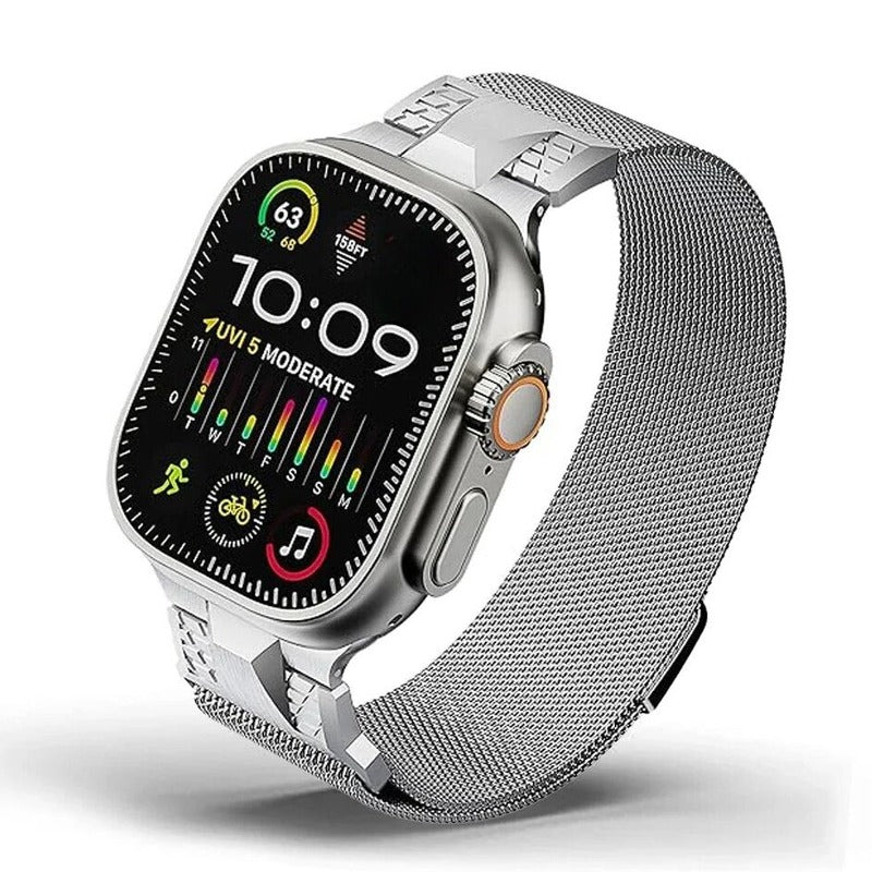 Milanese Metal Stainless Steel Strap For Apple Watch