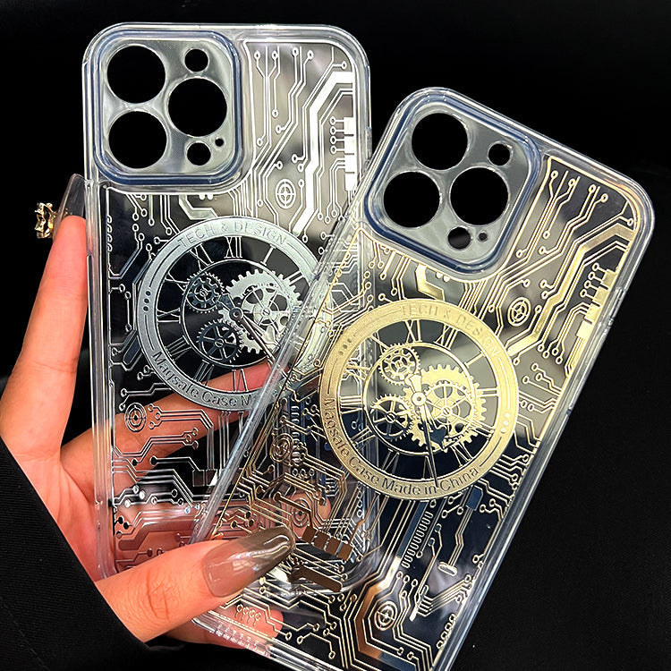 MagSafe Edition Mecha Transparent Case - iPhone