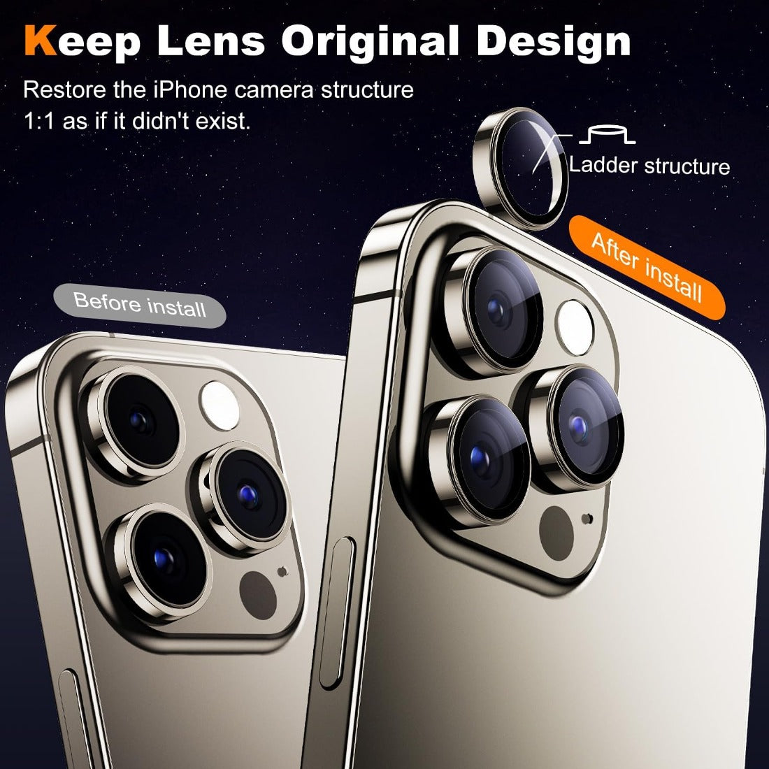 iPhone 15 Series Camera Ring Lens Protector