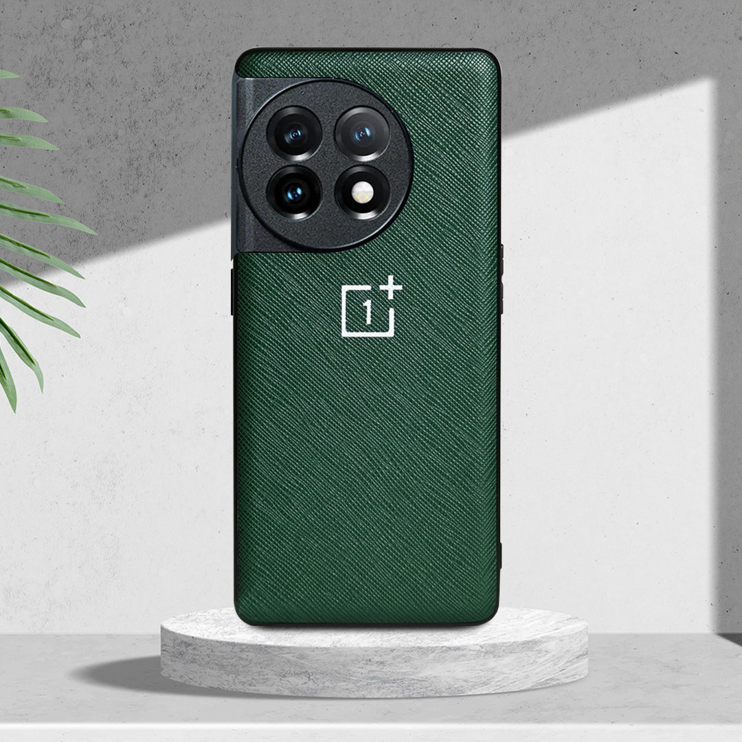 PU Leather Textured Case - OnePlus