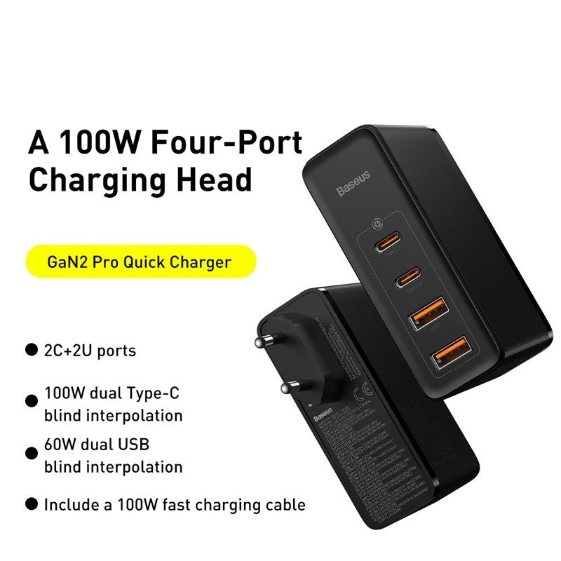 MaxPower GaN2 Pro 100W Fast Charging Adapter