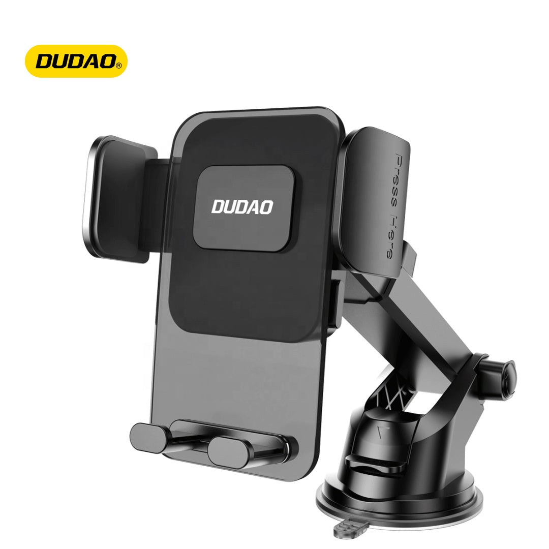 Flexi Grip Suction Cup Car Mount Phone Holder with Retractable Stand