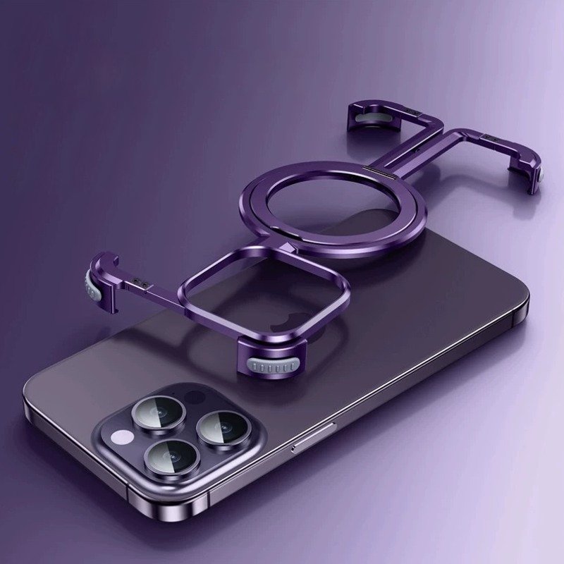 Pivot Guard Magnetic Ring Stand Case - iPhone