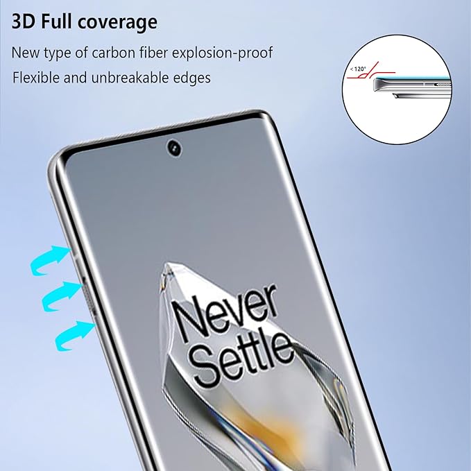 OnePlus 12 Full Liquid Glue UV Tempered Glass