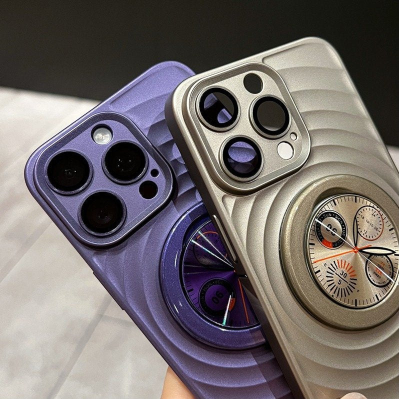 3D Frosted Built In Compass Case - iPhone