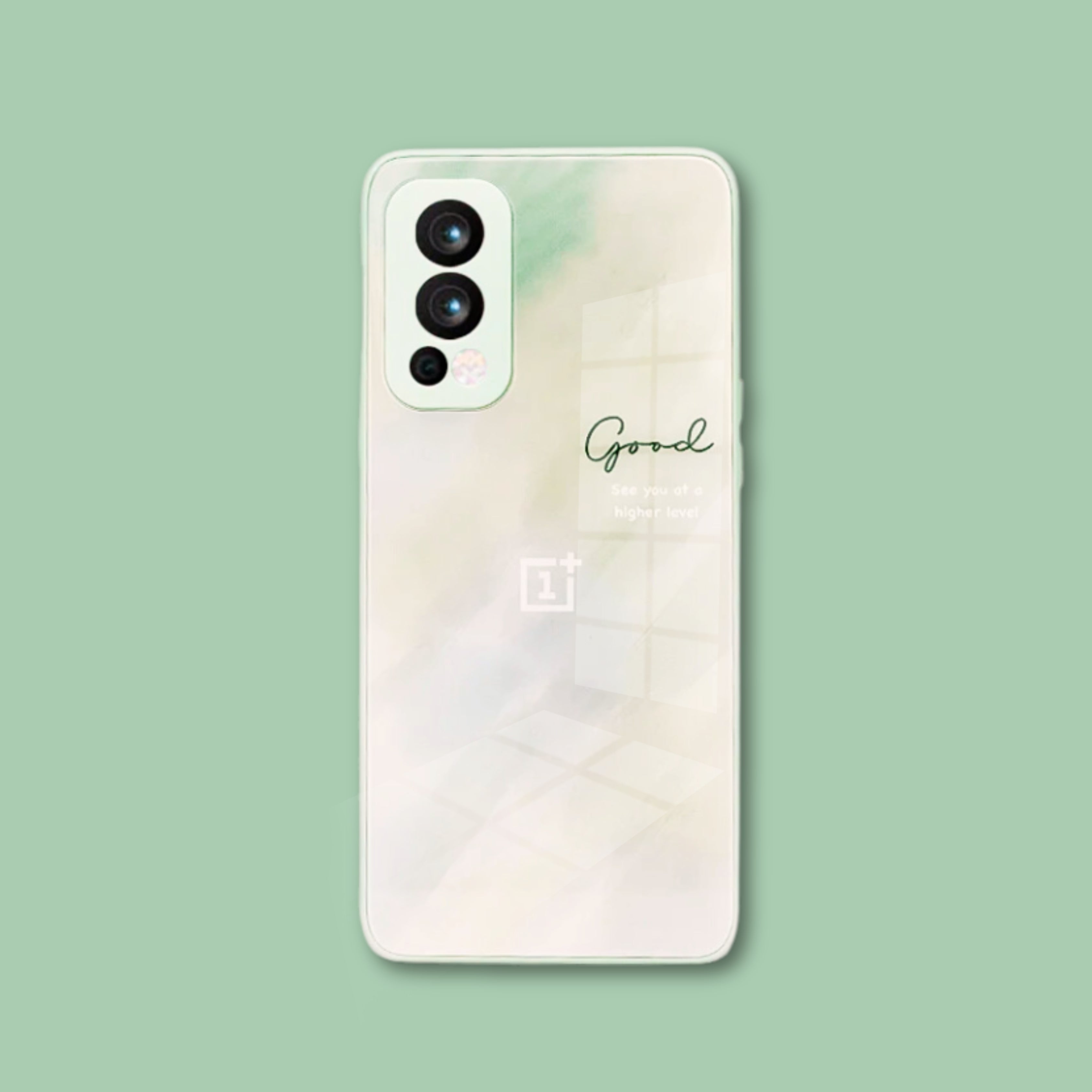 Modern Abstract Artistry Acrylic Glass Case - OnePlus