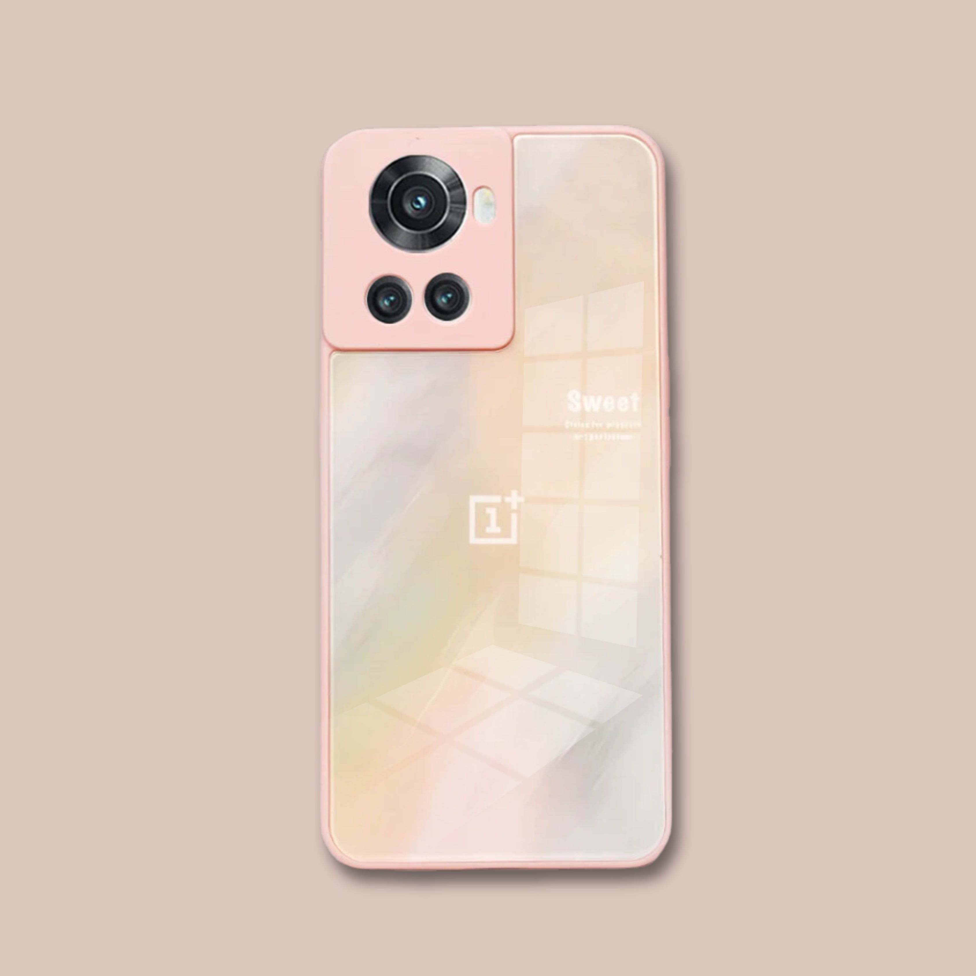 Modern Abstract Artistry Acrylic Glass Case - OnePlus