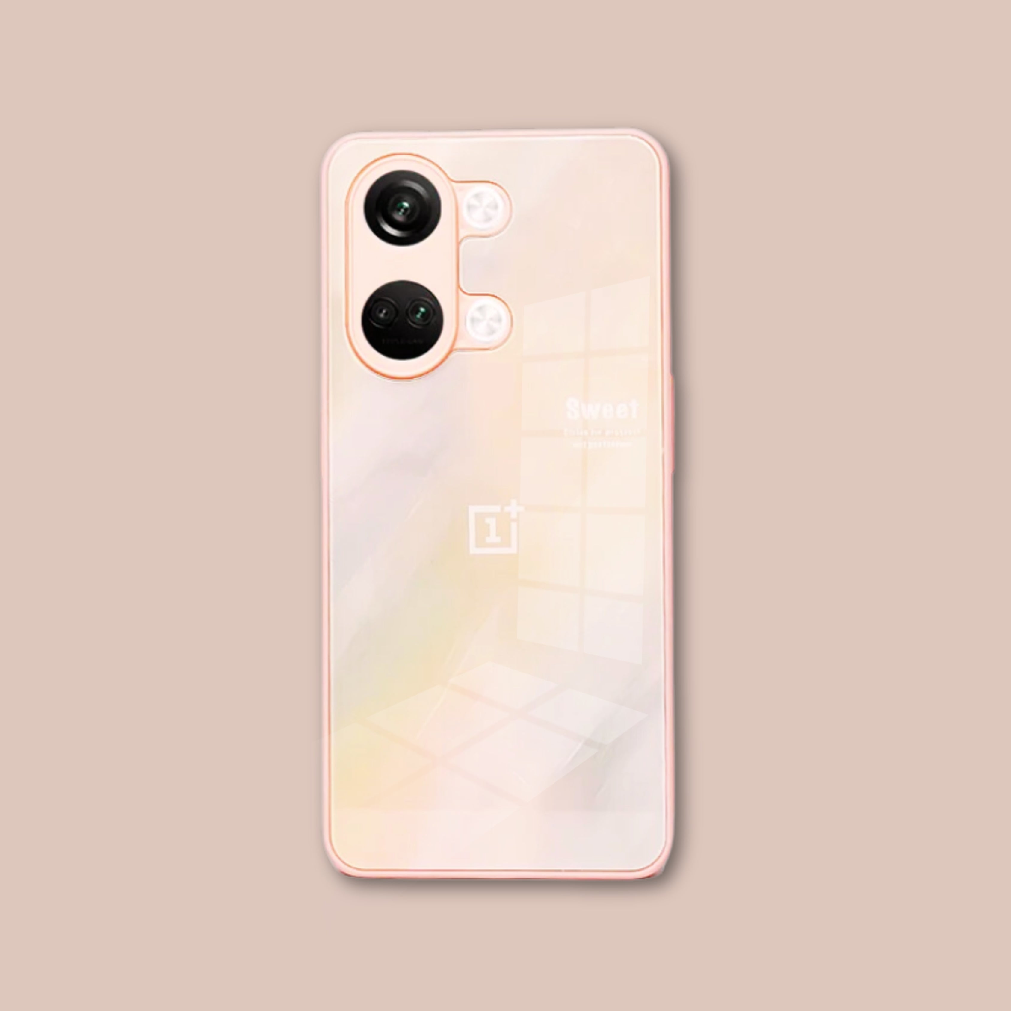 Modern Abstract Artistry Acrylic Glass Case - OnePlus