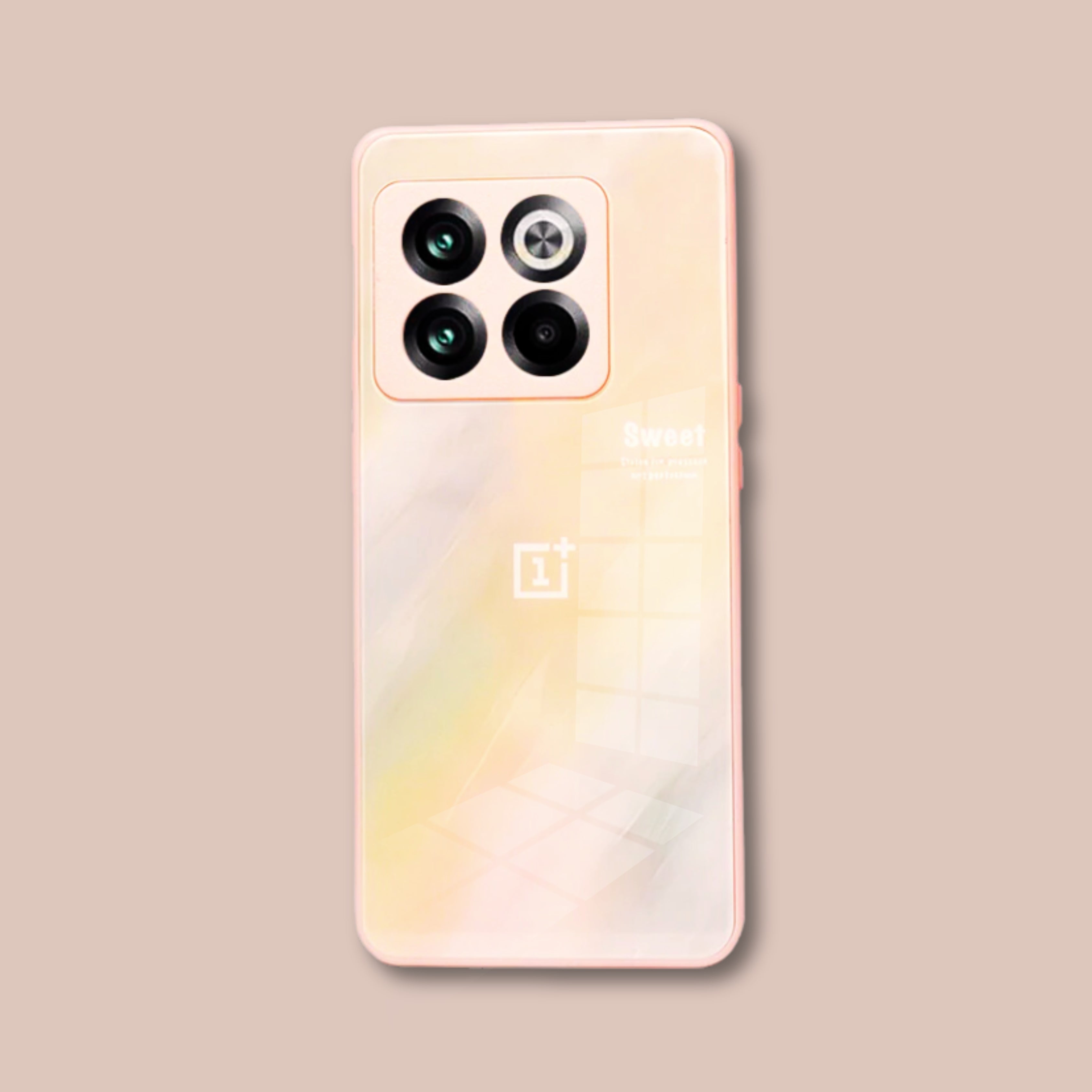 Modern Abstract Artistry Acrylic Glass Case - OnePlus