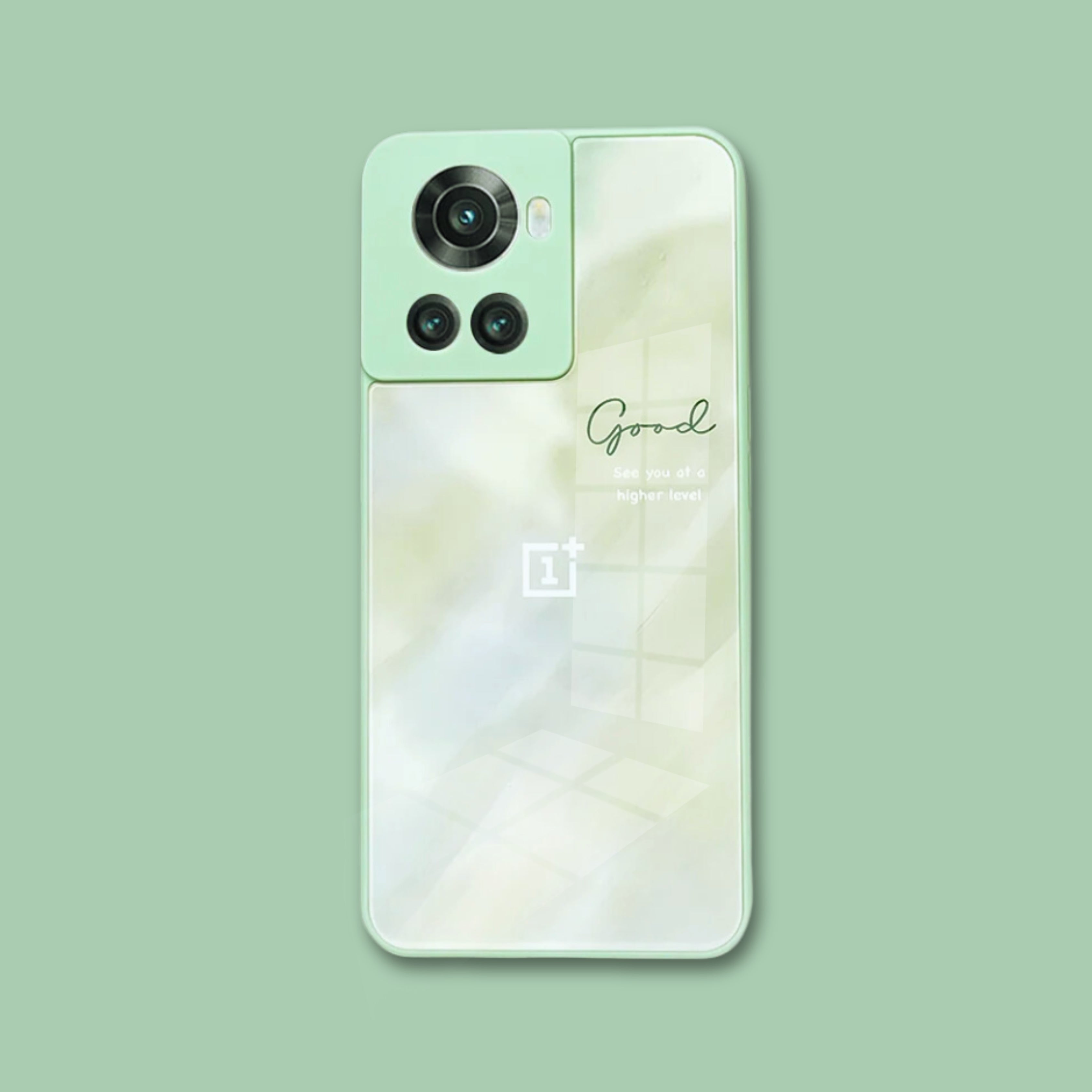 Modern Abstract Artistry Acrylic Glass Case - OnePlus