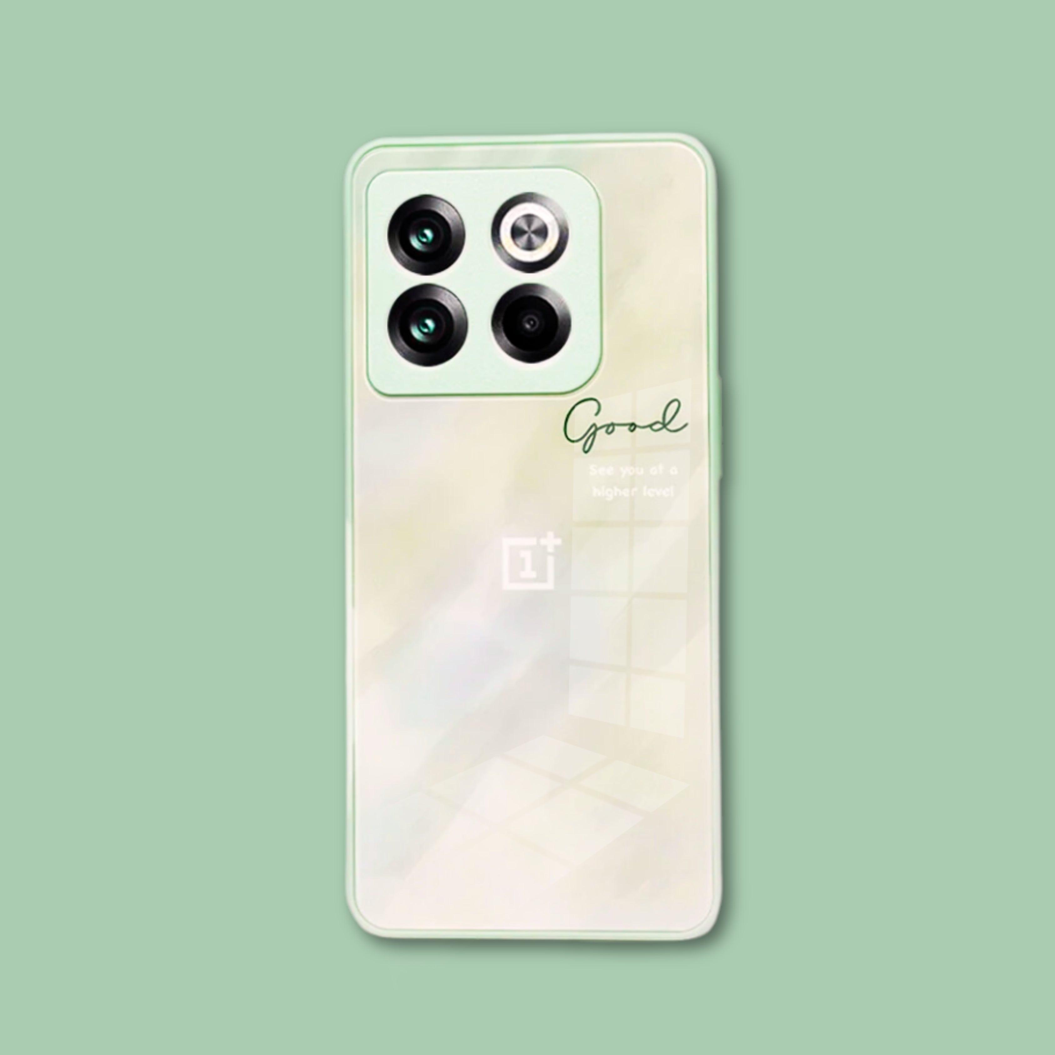 Modern Abstract Artistry Acrylic Glass Case - OnePlus