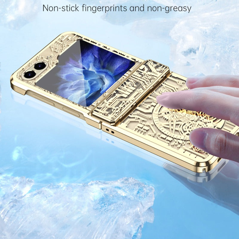 Galaxy Z Flip Series Mechanical Integrated Electroplating Case