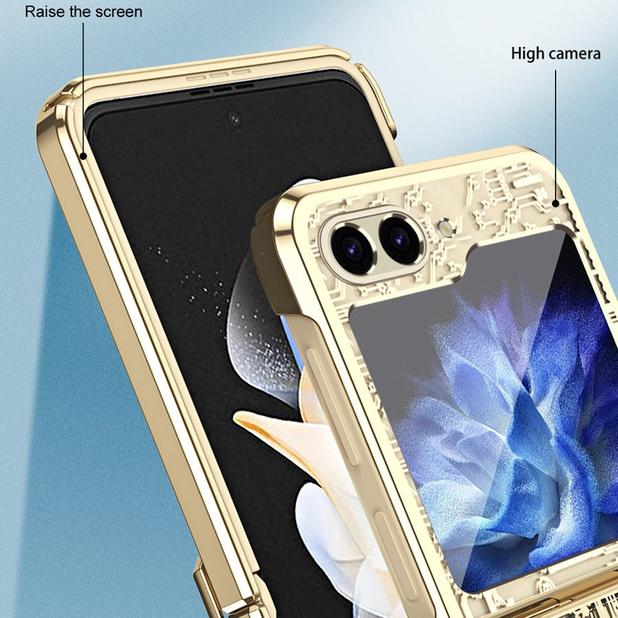 Galaxy Z Flip Series Mechanical Integrated Electroplating Case