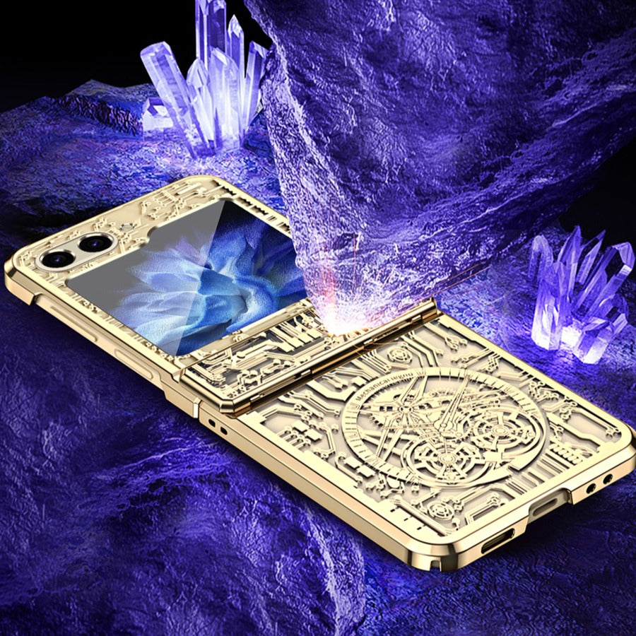 Galaxy Z Flip Series Mechanical Integrated Electroplating Case