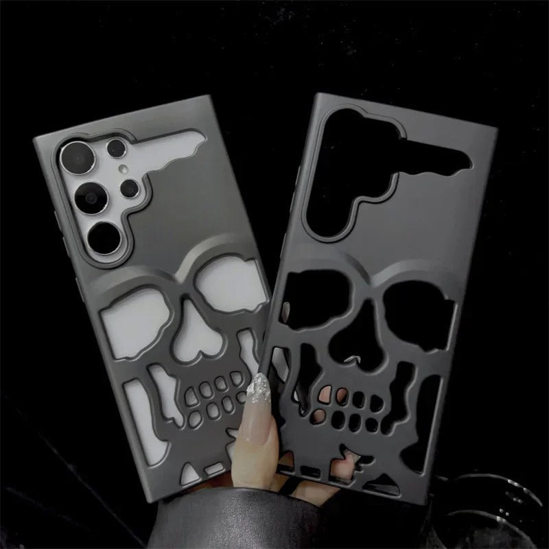 Hollow Skull Cutting Case - Samsung