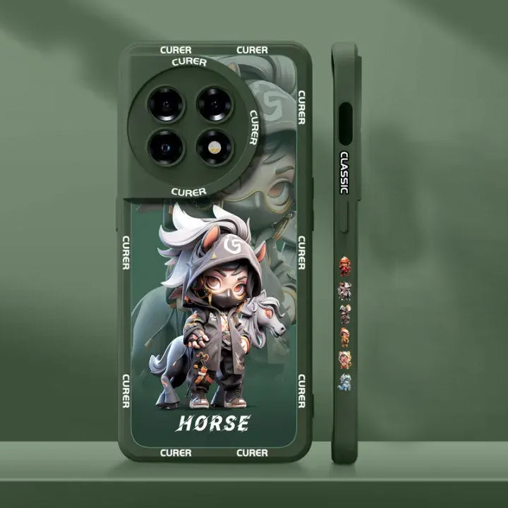 Asian Zodiac Stallion Design Case - OnePlus