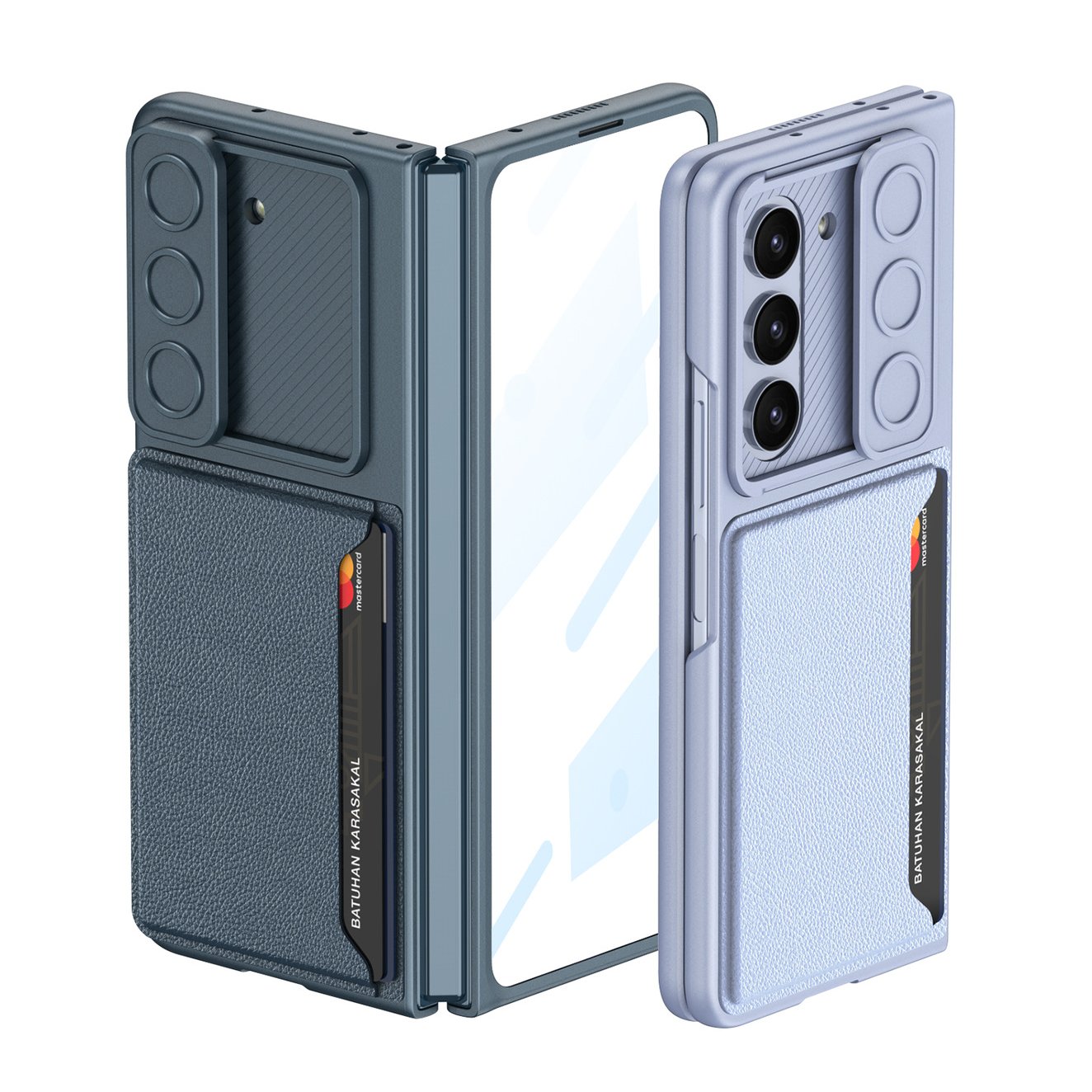 Galaxy Z Fold6 Sliding Window Wallet Case