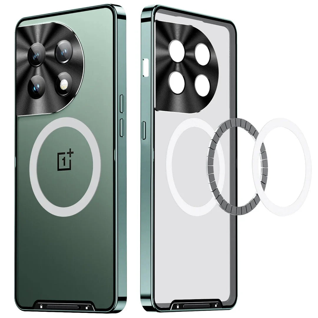 Ultra-Thin Metal Frame Glass Case - OnePlus