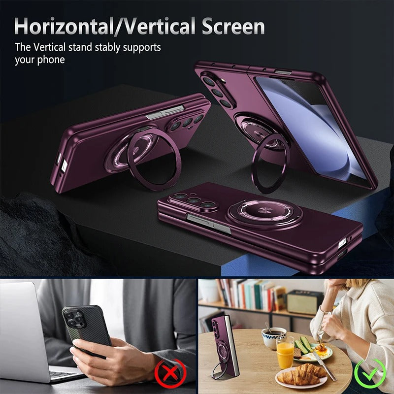 Galaxy Z Fold6 Dynamic Swivel Magnetic Kickstand Case