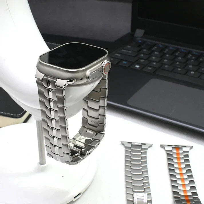 Luxury Interwoven Metal Strap for Apple Watch