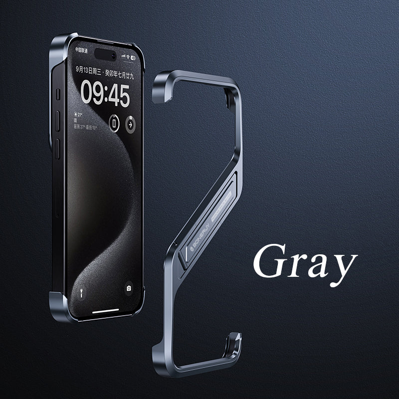 Ultra-Thin Metal Bumper Case - iPhone